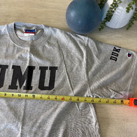 JMU James Madison University Gray T-Shirt from Champion Men’s Large - Picture 4 of 9